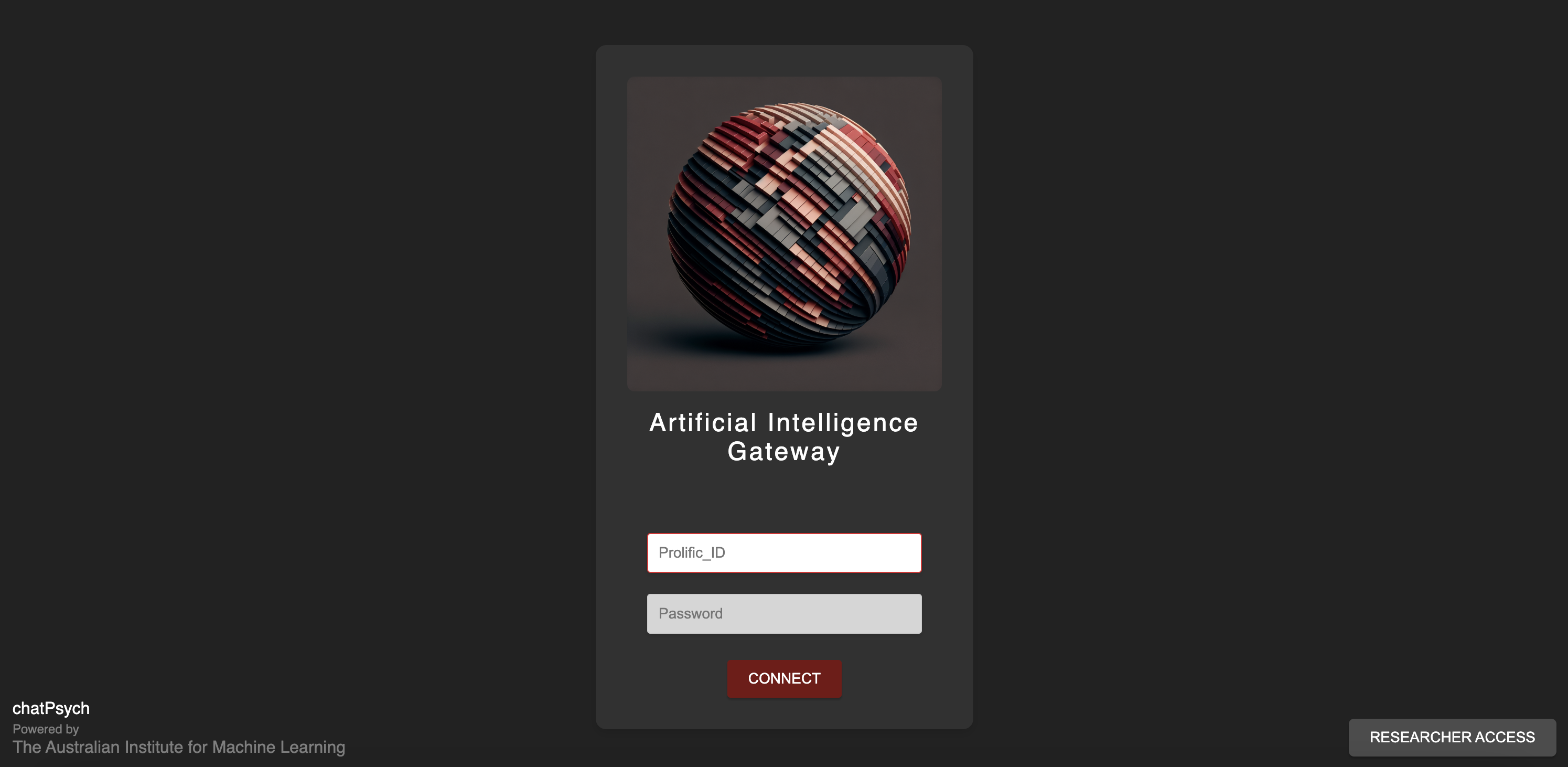 Login Screen
